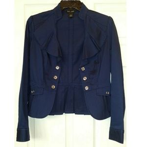 White house black market blue Blazer 2
